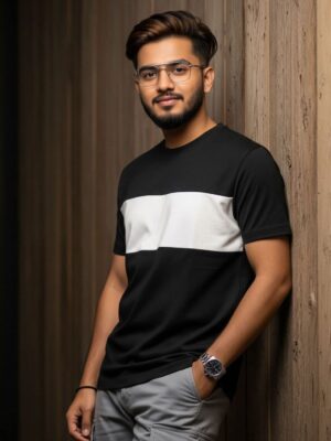 Contrast T-shirt