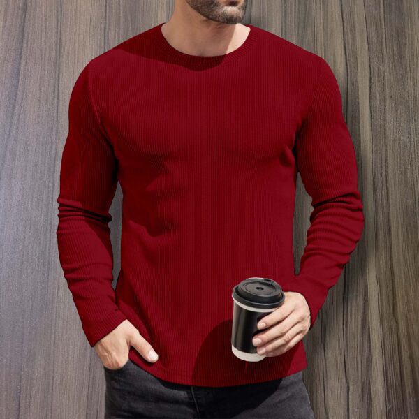 Premium 2/2 Rib Cotton Thermal Long Sleeve T-shirt