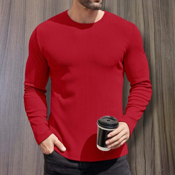 Premium 2/2 Rib Cotton Thermal Long Sleeve T-shirt