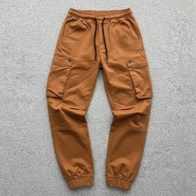 Cargo Joggers Pant (Kaizer Cotton) Fabric For Men