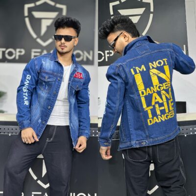 High Quality Printed Denim Jacket