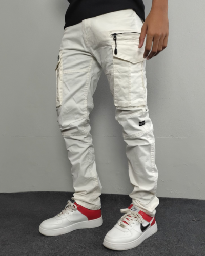 Stylish Kaizer Cotton Fabric 6 Pocket Cargo Pant