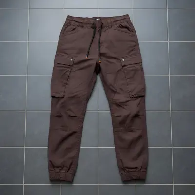 Stylish Kaizer Cotton Fabric Cargo Joggers Pant