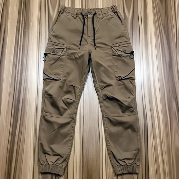 Stylish Kaizer Cotton Fabric Cargo Joggers Pant (Deep)