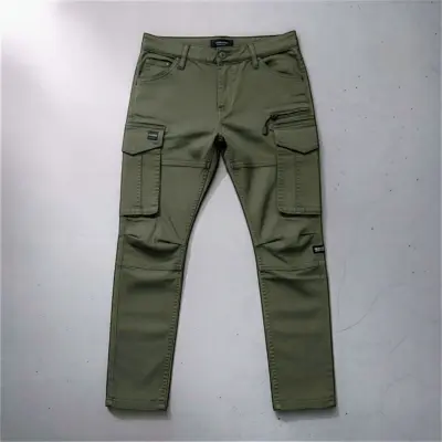 Stylish Kaizer Cotton Fabric 6 Pocket Cargo Pant