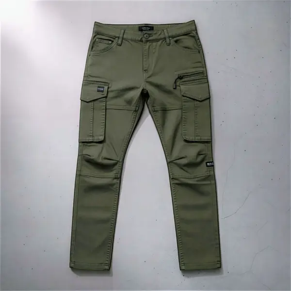 Stylish Kaizer Cotton Fabric 6 Pocket Cargo Pant