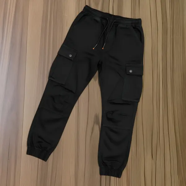Cargo Joggers Pant (Kaizer Cotton) Fabric For Men