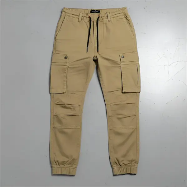 Stylish Kaizer Cotton Fabric Cargo Joggers Pant