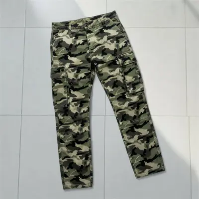 Stylish Kaizer Cotton Fabric 6 Pocket Cargo Pant