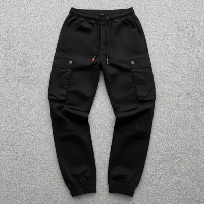 Cargo Joggers Pant (Kaizer Cotton) Fabric For Men