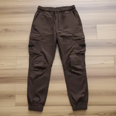 Stylish Kaizer Cotton Fabric Cargo Joggers Pant