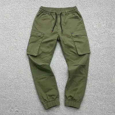 Cargo Joggers Pant (Kaizer Cotton) Fabric For Men