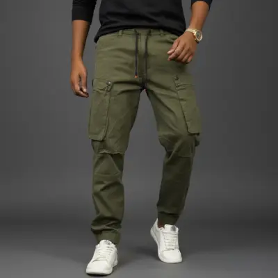 Stylish 6 Pocket Cargo Joggers For Men