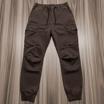 Stylish Kaizer Cotton Fabric Cargo Joggers Pant
