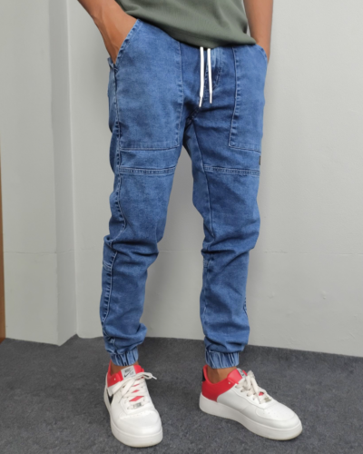 Stylish & Fashionable Denim Joggers For Men