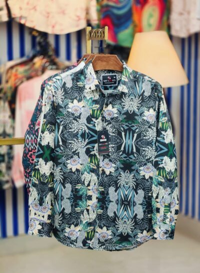 All Over Printed Full Sleeve Shirt For Men
