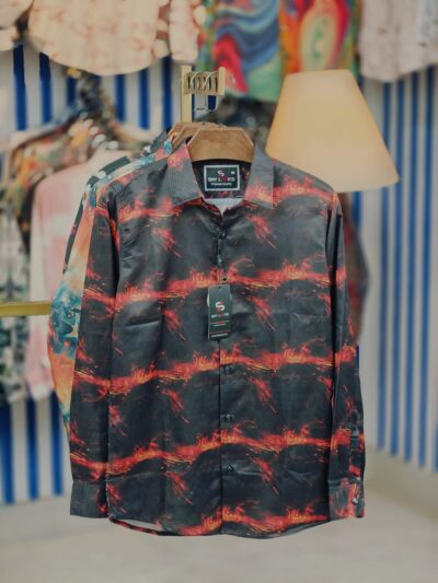 All Over Printed Full Sleeve Shirt For Men