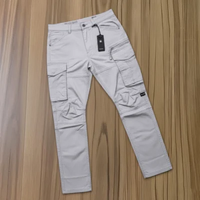 Stylish Kaizer Cotton Fabric 6 Pocket Cargo Pant
