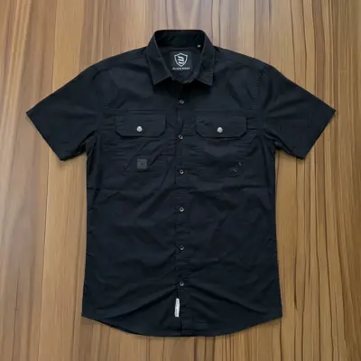 Kaizer Cotton Double Pocket Half Sleeve Shirt